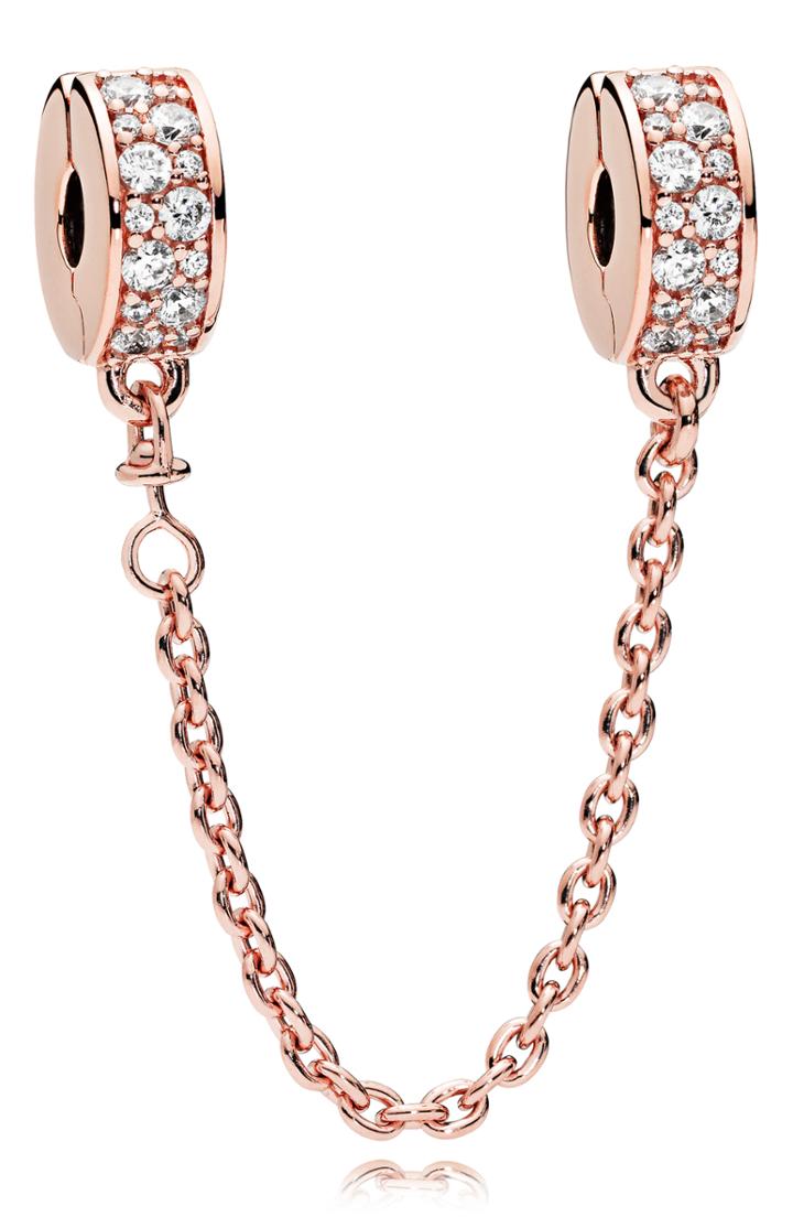 Women's Pandora Rose Safety Chain