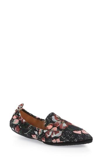 Women's Yosi Samra Skylar Foldable Flat M - Black