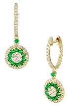 Women's Bony Levy Diamond & Emerald Drop Earrings (trunk Show Exclusive)
