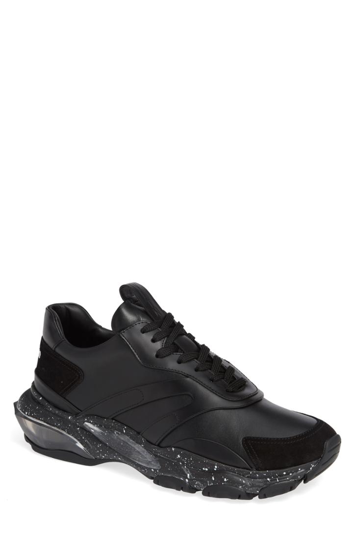 Men's Valentino Garavani Bounce Sneaker Us / 39eu - Black