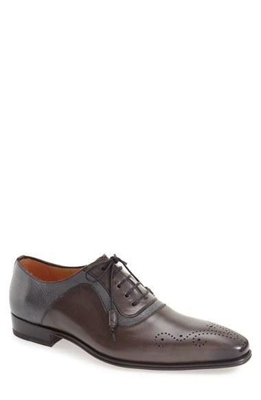 Men's Mezlan 'tito' Medallion Toe Oxford M - Brown