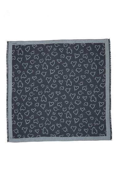 Women's Max Mara Ombrosa Heart Print Scarf