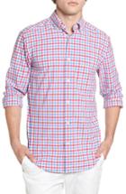 Men's Vineyard Vines Reef Shark Gingham Murray Classic Fit Performance Sport Shirt