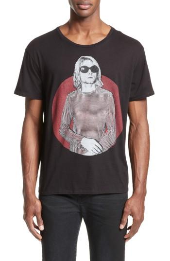 Men's R13 Kurt Graphic T-shirt - Black