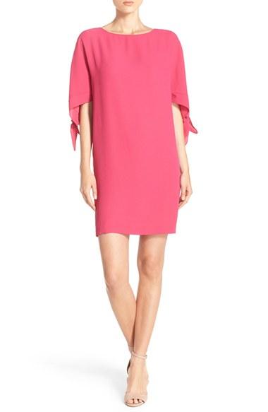 Women's Vince Camuto Cold Shoulder Shift Dress