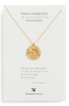 Women's Dogeared The Legacy Collection - Lift Up Your Eyes Upon. Pendant Necklace