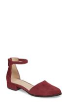 Women's Eileen Fisher Hutton Ankle Strap Shoe M - Red