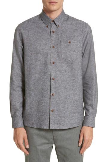 Men's Carhartt Work In Progress Cram Sport Shirt - Grey