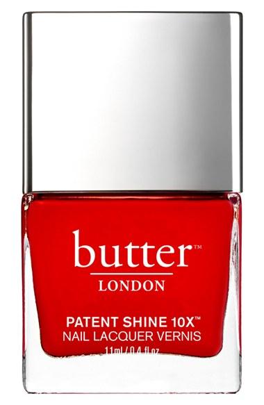 Butter London 'patent Shine 10x' Nail Lacquer - Her Majestys Red