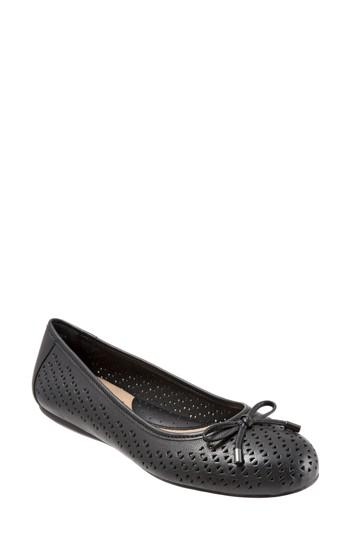 Women's Softwalk Napa Flat N - Black