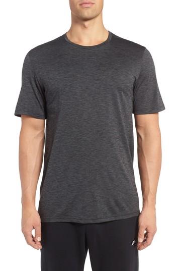 Men's Nike Hyper Dry Training Tee, Size - Black