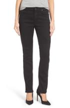Women's Jen7 Stretch Slim Straight Leg Jeans - Black