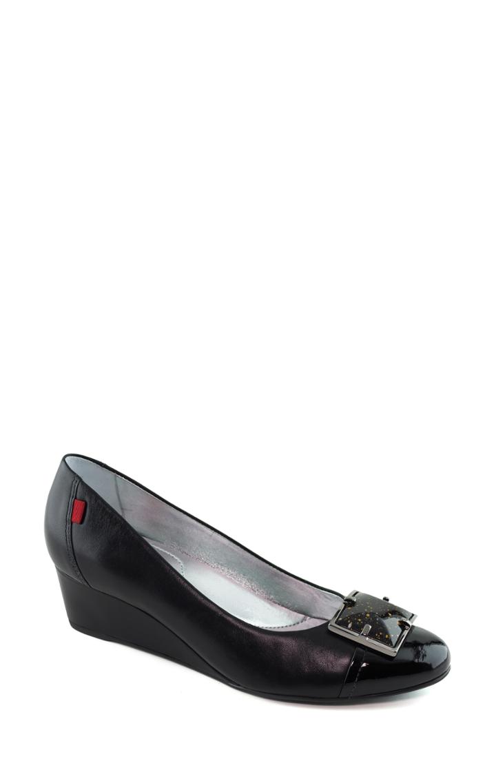 Women's Marc Joseph New York Cooper Wedge Pump M - Black