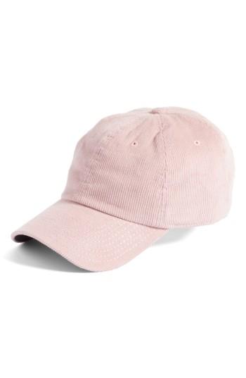 Women's American Needle Corduroy Baseball Cap - Pink