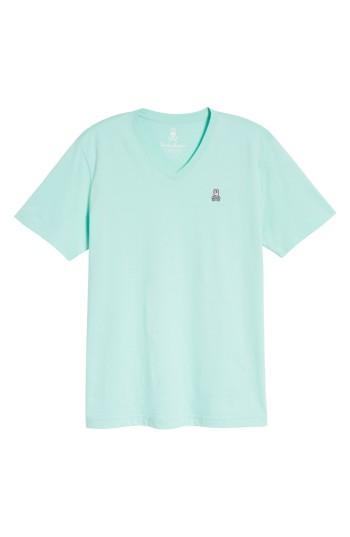 Men's Psycho Bunny V-neck T-shirt (m) - Green