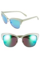 Women's Kate Spade New York 'genette' 56mm Cat Eye Sunglasses -