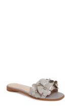 Women's Avec Les Filles Baha Flower Embellished Slide Sandal M - Purple