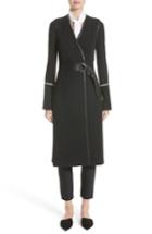 Women's St. John Collection Milano Knit A-line Vest - Black