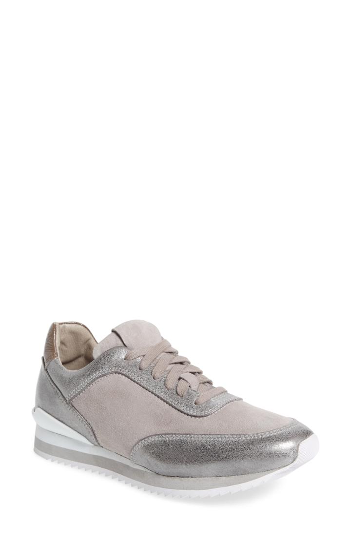 Women's Johnston & Murphy Jules Sneaker M - Metallic