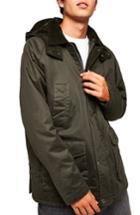 Men's Topman Cotton Blend Parka