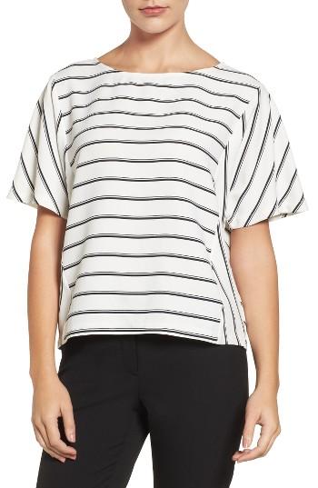 Women's Halogen Dolman Sleeve Print Top - White