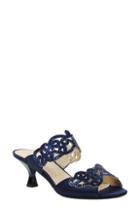 Women's J. Renee Sabreen Crystal Embellished Sandal .5 B - Metallic