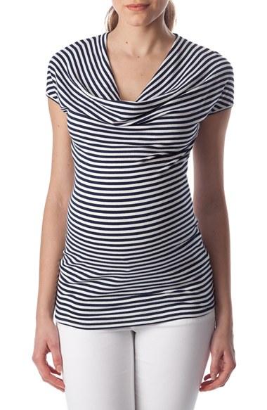 Women's Pietro Brunelli 'ginestra' Cowl Neck Maternity/nursing Tunic