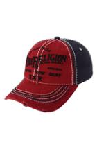 Men's True Religion Brand Jeans 'triple X' Baseball Cap - Red