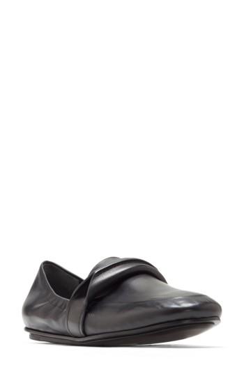 Women's Mercedes Castillo Erin Loafer Flat M - Black