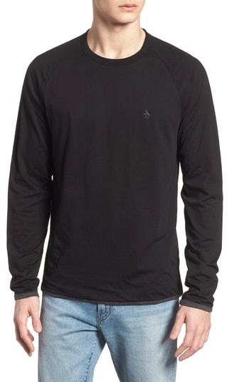 Men's Original Penguin Reversible T-shirt - Black
