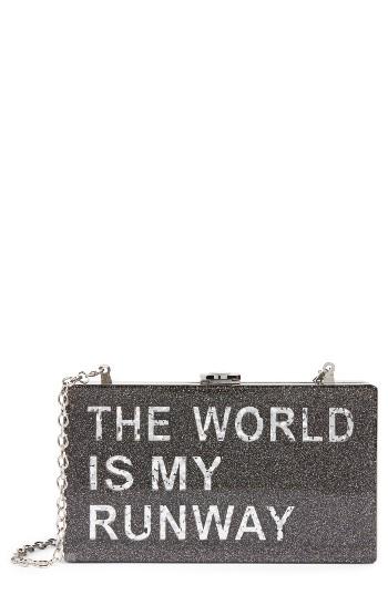 Nordstrom Lucite Box Clutch -