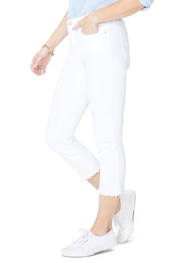 Women's Nydj Release Hem Capri Skinny Jeans - White