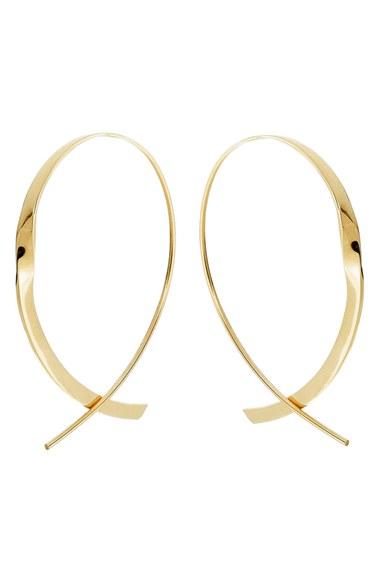 Women's Lana Jewelry 'flat Upside Down ' Hoop Earrings