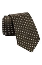 Men's Gitman Geometric Medallion Silk Tie, Size - Brown