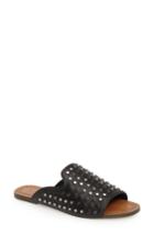 Women's Jessica Simpson Kloe Studded Slide Sandal M - Black