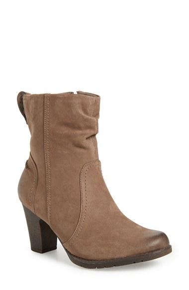 Women's Rockport Cobb Hill 'kristen' Slouchy Zip Bootie .5 M - Grey