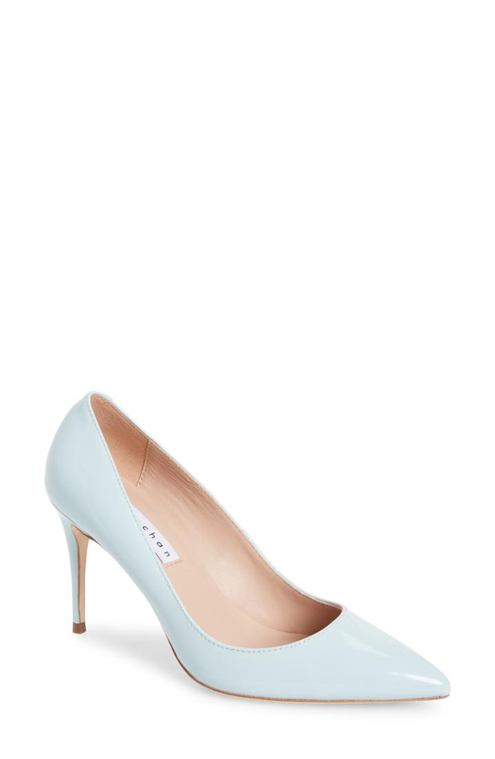 Women's James Chan Fabian Pump M - Blue
