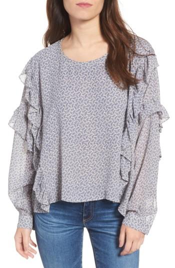 Women's Ag Bijou Ruffle Blouse