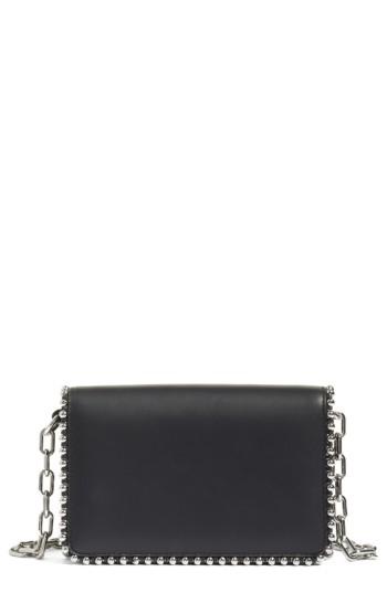 Alexander Wang Biker Studded Leather Crossbody Bag -