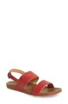 Women's Olukai Hi'ona Pa'i Sandal M - Red