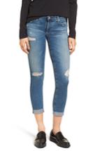 Women's Ag The Stilt Distressed Crop Skinny Jeans - Blue