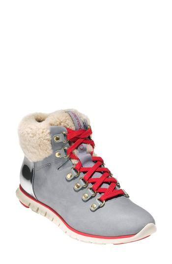 Women's Cole Haan Zer?grand Hiker Boot .5 B - Grey