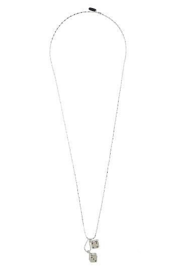Men's Paul Smith Double Dice Pendant Necklace