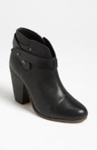 Women's Rag & Bone 'harrow' Leather Boot Us / 37eu - Black