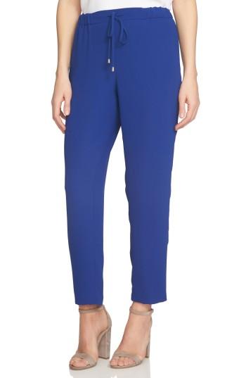 Women's Cece Crepe Ankle Pants - Blue