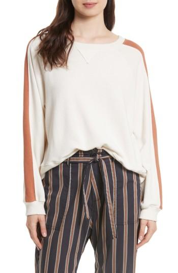 Women's The Great. The Cropped Sweatshirt - Ivory