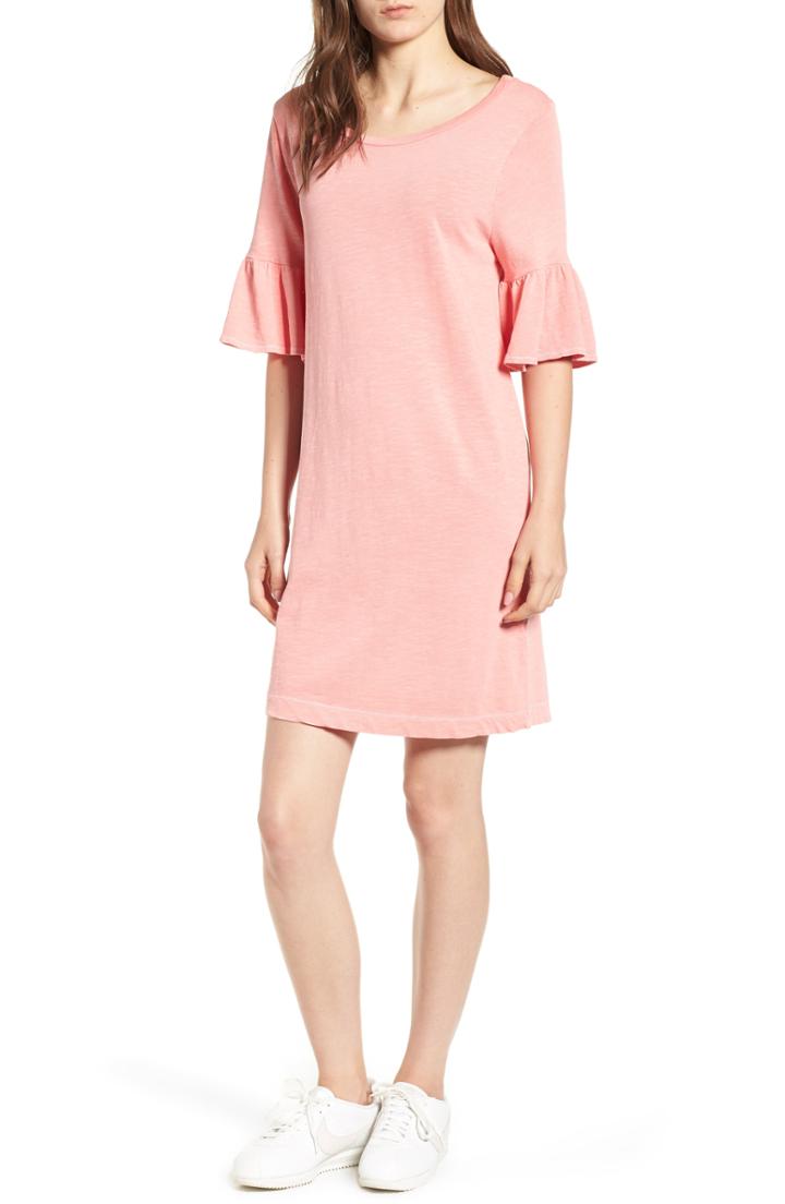 Women's Splendid Ruffle Sleeve Shift Dress