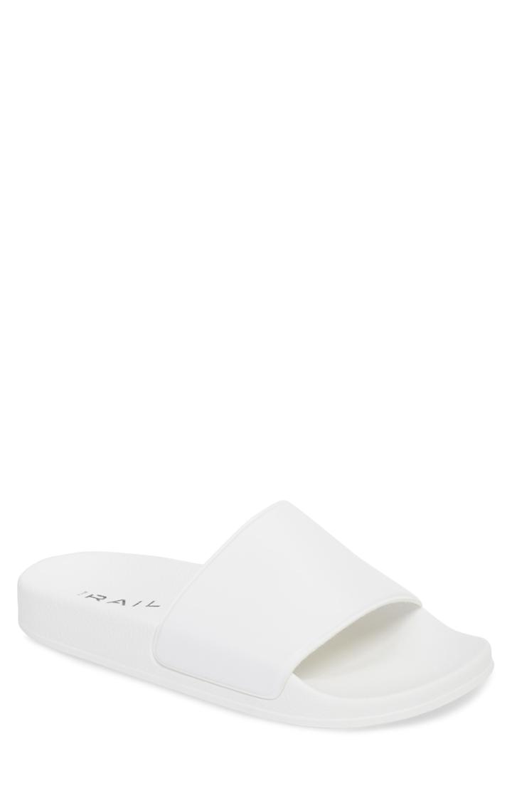 Men's The Rail Bondi Slide Sandal -7.5us / 41eu - White