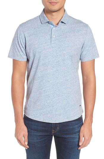 Men's Rodd & Gunn Bells Junction Jersey Polo, Size - Blue