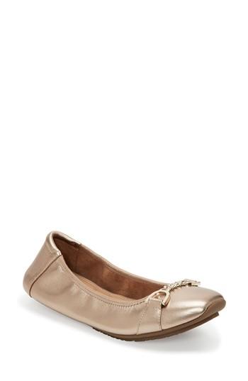 Women's Me Too Brielle Flat .5 M - Metallic
